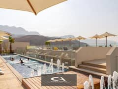 Fully finished chalet with terrace for sale in Monte Galala, Ain Sokhna - save for a limited offer , 0% down payment and installments over 10 years 0