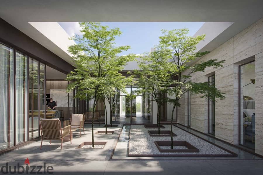 وحدة سكنية أرضي بجاردن (loft ground) للبيع 193م + 78 حديقة + 15م تراس نيو زايد - solana west 15