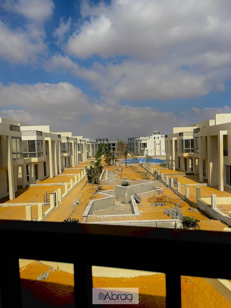 Townhouse for sale in Era Compound, Sheikh Zayed, area of ​​250 meters, middle townhouse in the most distinguished locations in the Green Belt area, 2