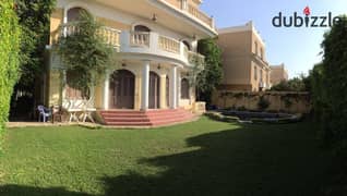 For rent furnished stande alone villa with swimming pool Sheikh Zayed 0