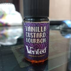 ليكويد vented vanilia custard bourbon liquid 0