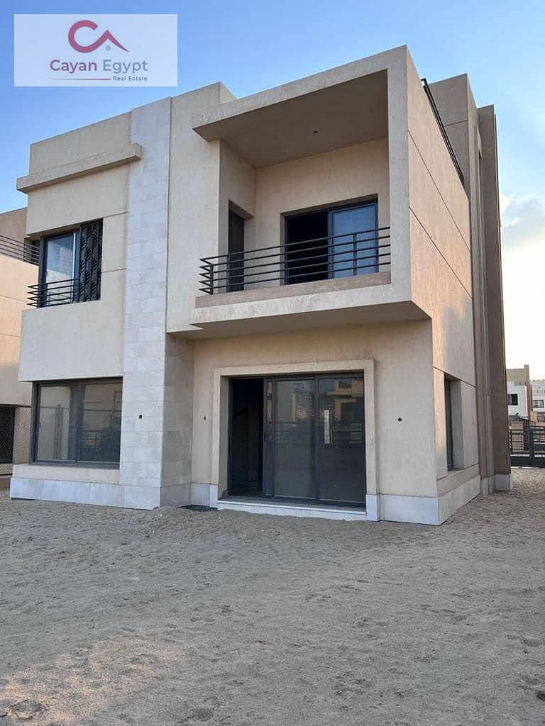 Family house, ground floor with garden, immediate delivery from Aswan, in front of Americana Plaza, in installments 1