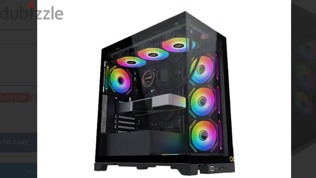 Case RGB xigmatek 5fan RGB 2