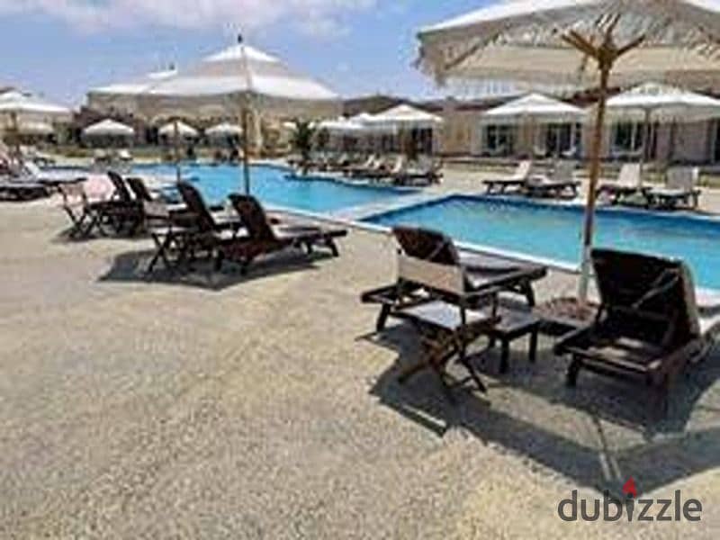 Penthouse with roof for sale in Gaia Ras El Hekma village, distinctive view, near the swimming pool, down payment and installments 7