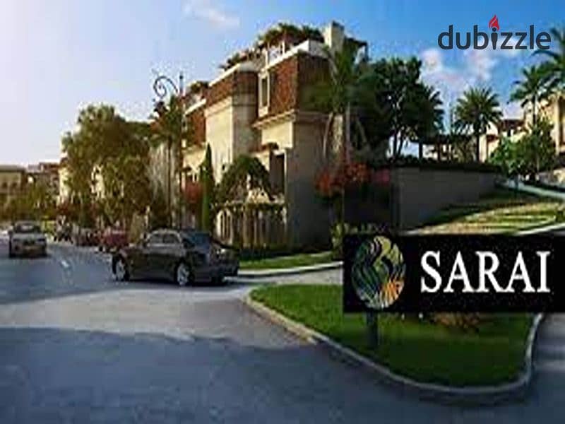 For sale in Saray, Elan phase, 156 sqm corner apartment, with the lowest down payment, located in Sarai fourth floor, east sea, distinctive view on t 7