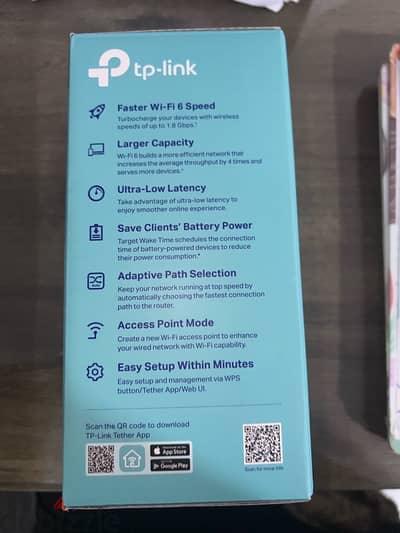 tp-link wifi 6 AX1800 مقوي شبكة وايفاي