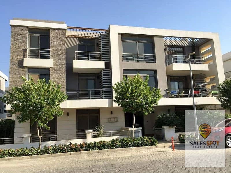 Installment cash price for a 3-bedroom apartment with a private garden for sale in the first settlement 1