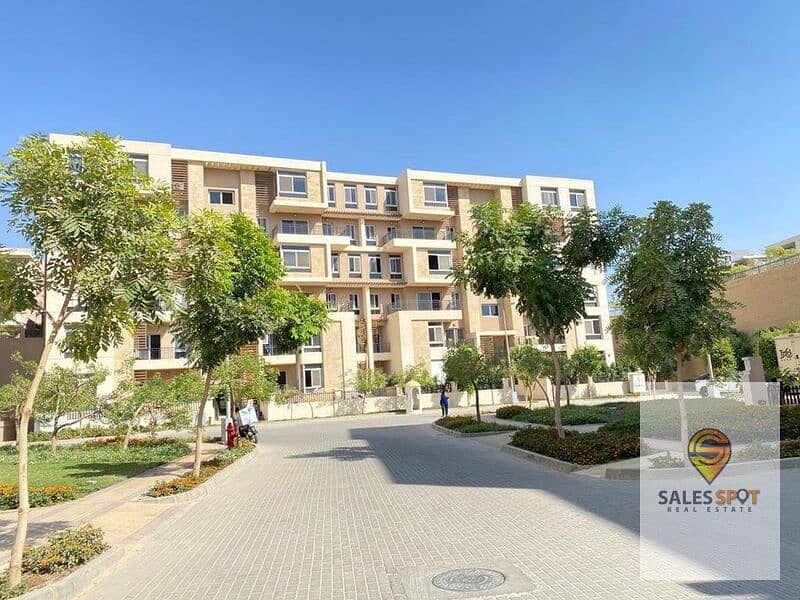 Cash installment price for an apartment for sale with an area of ​​128m in the first compound 3