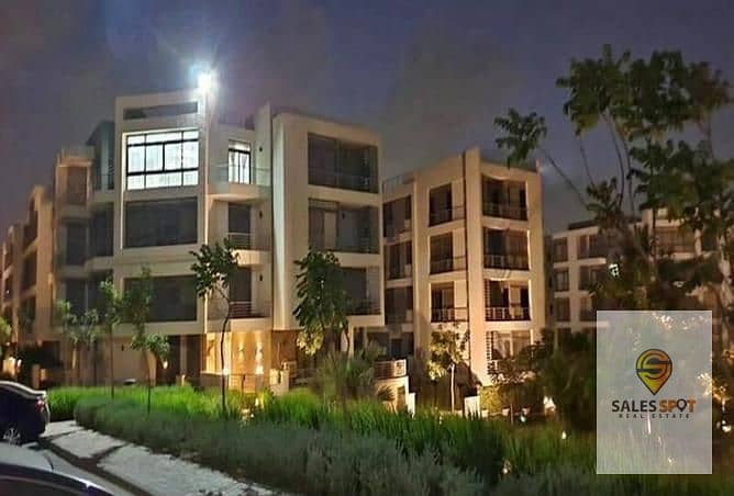 For sale, an apartment with a private garden in a distinguished location in front of Cairo International Airport and minutes from Nasr City (ask about 12