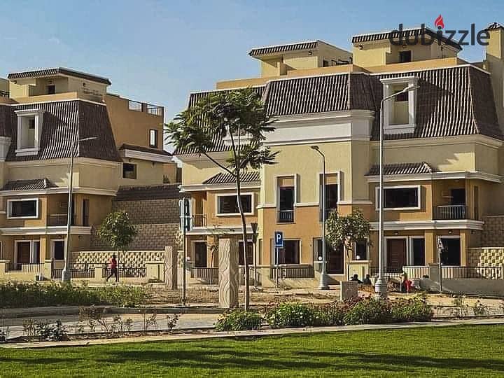 villa 212m for sale at sarai new cairo with 42% cash discount 4