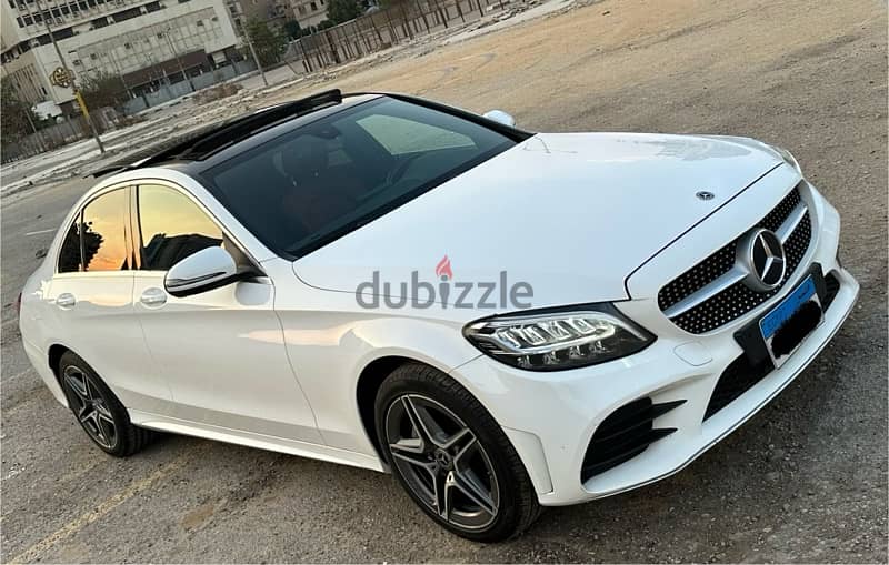 C180 2019 AMG Sport  بضمان الوكيل 2