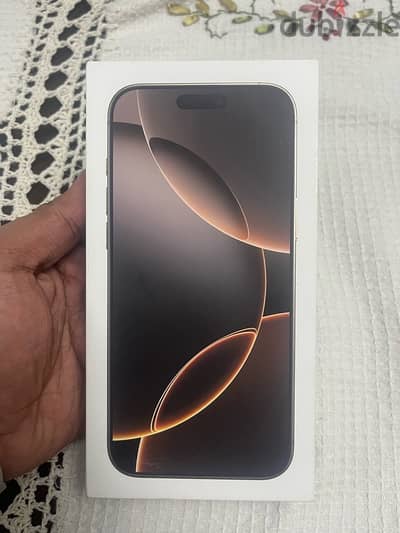 iphone 16 pro max 256G Middle East version اللون الجديد