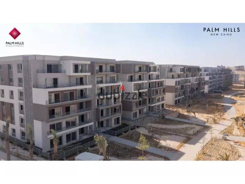 Apartment at the lowest price in the market, 184 meters, landscape view, Ready to move , in Palm Hills, New Cairo 3