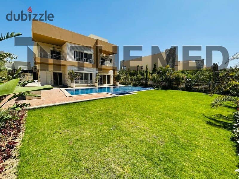 Luxurious villa for sale in Grand Heights Compound, October, next to Mountain View Chill Out Park, prime location, fully equipped villa, with jacuzzi 0