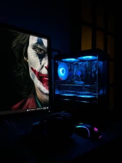 كمبيوتر للألعاب والمونتاج والتصاميم  Gaming pc Rx 580 8g 0