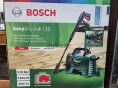 مغسلة ضغط عالي بوش ١٣٠٠ وات Bosch Pressure Washer 110 bar 0