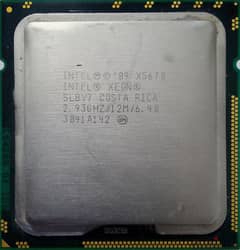 بروسيسور اكسزيون x5670 / 2.93GHZ / 12M / 6.40 0