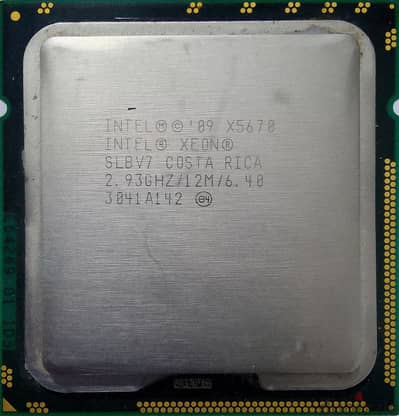 بروسيسور اكسزيون x5670 / 2.93GHZ / 12M / 6.40