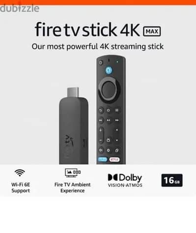 Fire TV Stick 4K Max (3rd Gen) with Alexa Voice Remote