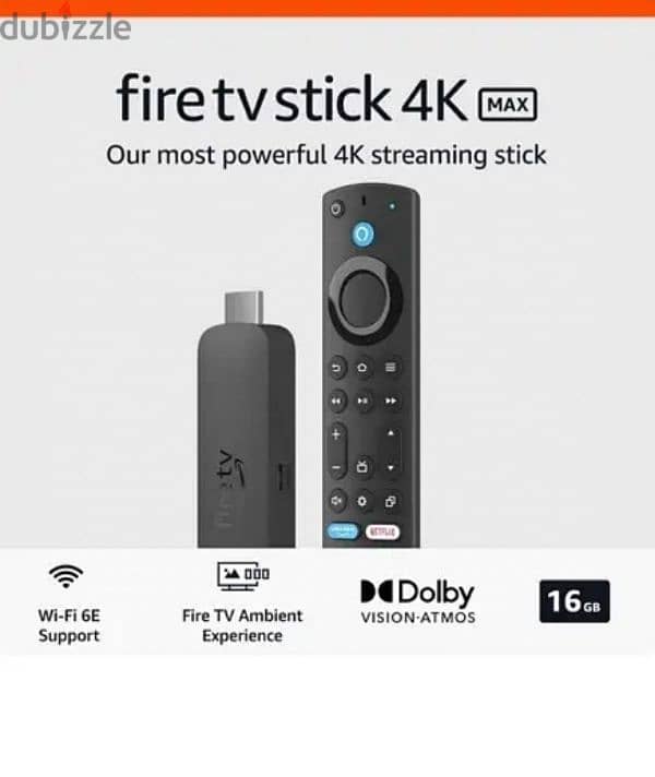 Fire TV Stick 4K Max (3rd Gen) with Alexa Voice Remote 0