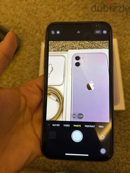 iphone 11 purple- storage 128 gega- BH 73% 3