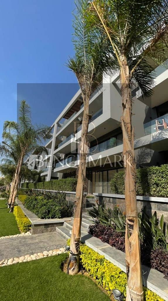 Garden duplex apartment 336 m for sale in La Vista Patio Sola El Shorouk compound on Suez Road in front of Madinaty with a 25% discount in installment 14