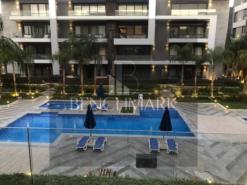 Garden duplex apartment 336 m for sale in La Vista Patio Sola El Shorouk compound on Suez Road in front of Madinaty with a 25% discount in installment 23