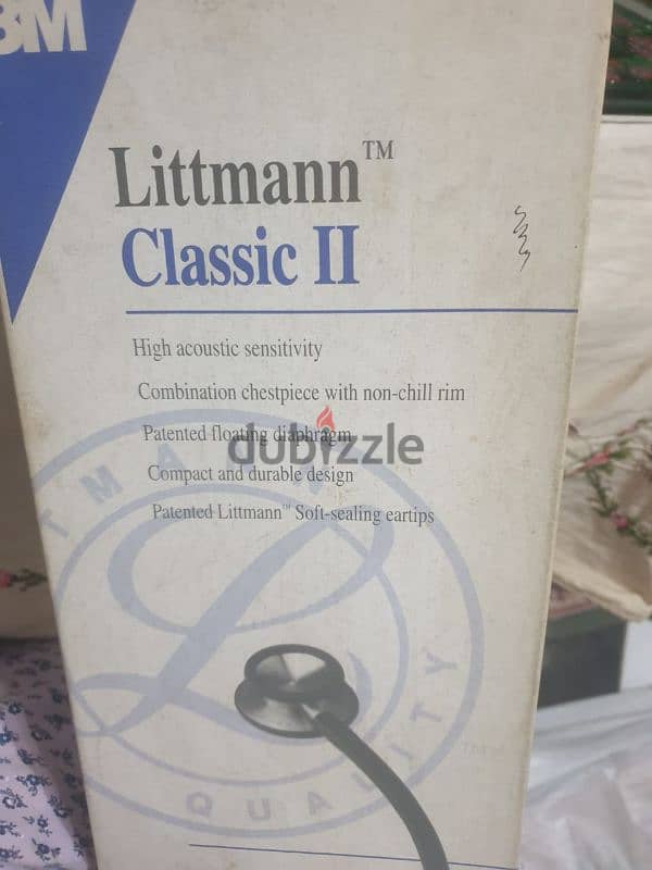 سماعة طبية 3M Littman Classic II 1