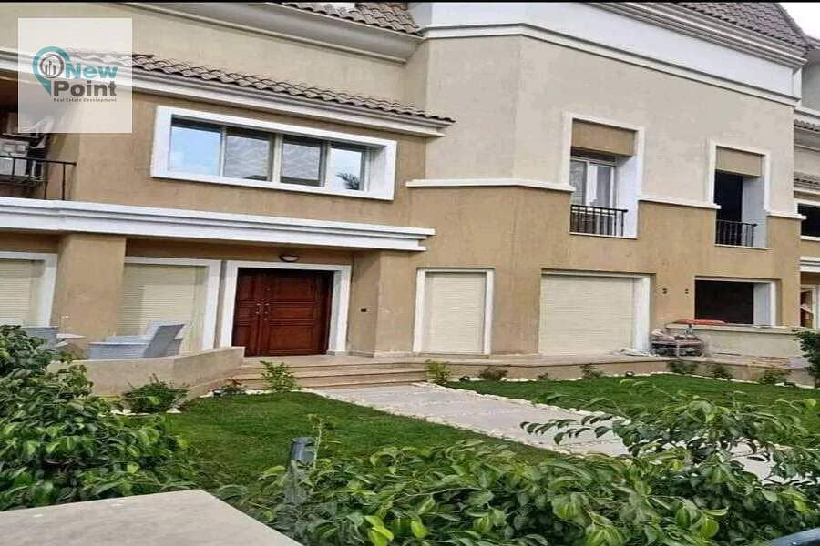 بخصم مميز إمتلك تاون هاوس 5 غرف في القاهرة الجديدة من كمبوند سراي Sarai Compound 0