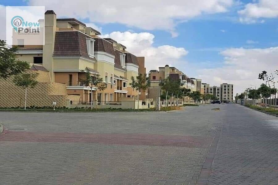 بخصم مميز إمتلك تاون هاوس 5 غرف في القاهرة الجديدة من كمبوند سراي Sarai Compound 9