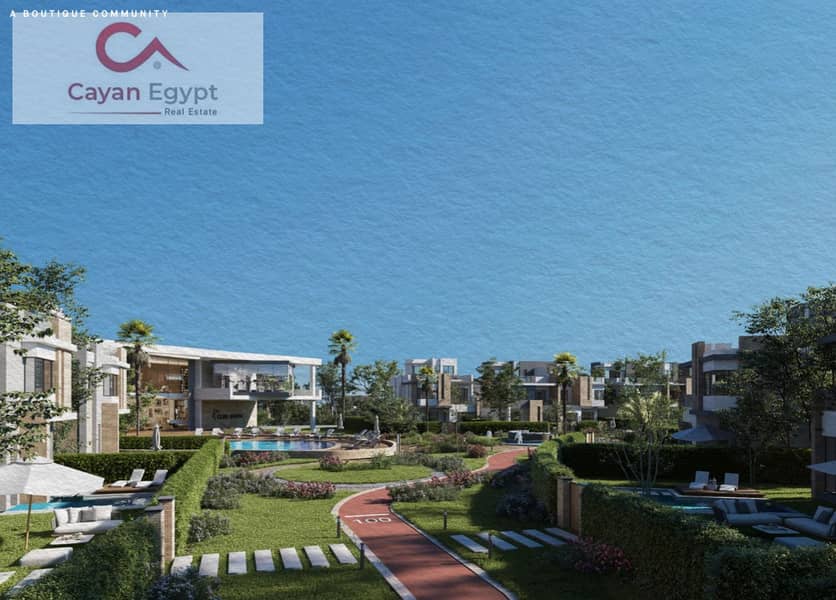 Townhouse villa in the last phase of Garden Lakes Compound from Hyde Park, next to Al Gezira Club and Palm Hills, with installments over 8 years 3