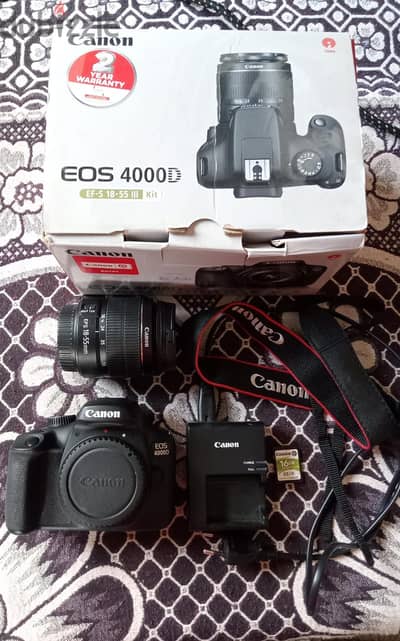 Canon 4000D like new