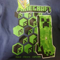 NEW MEN Minecraft hoodie from abroad 0