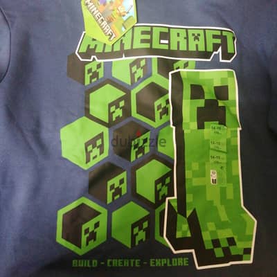 NEW MEN Minecraft hoodie from abroad