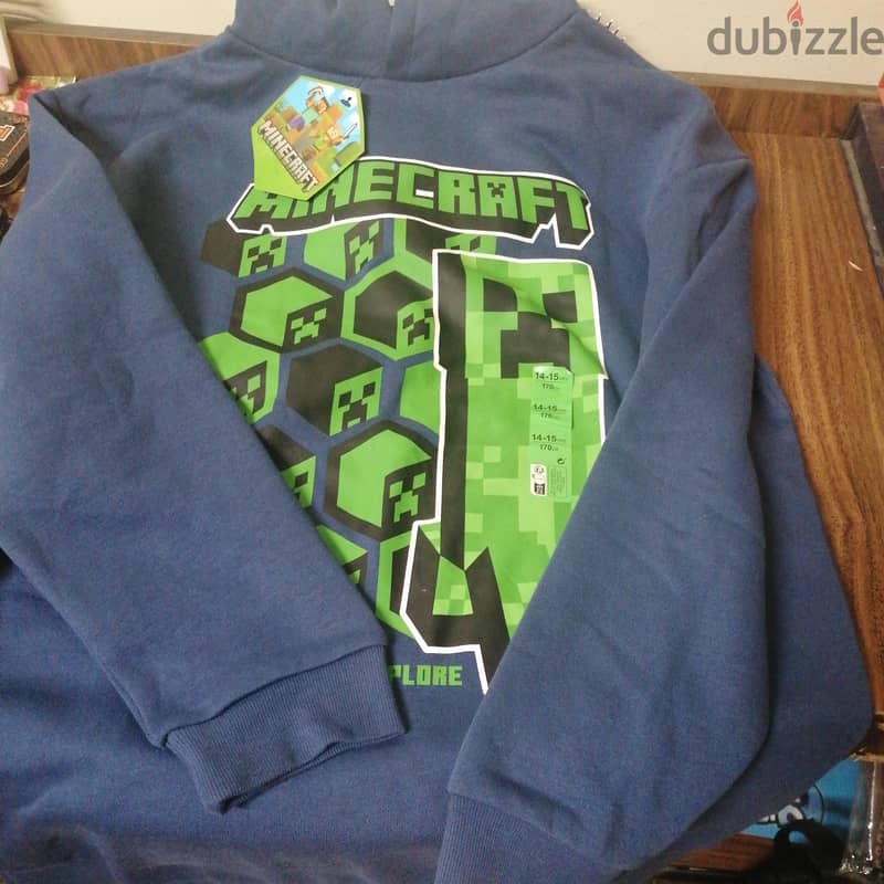 NEW MEN Minecraft hoodie from abroad 3