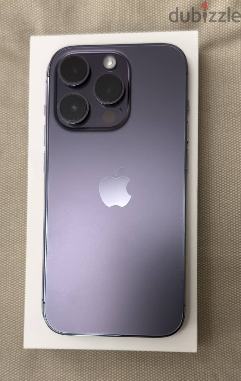 IPhone 14 Pro 265GB purple - like new 2