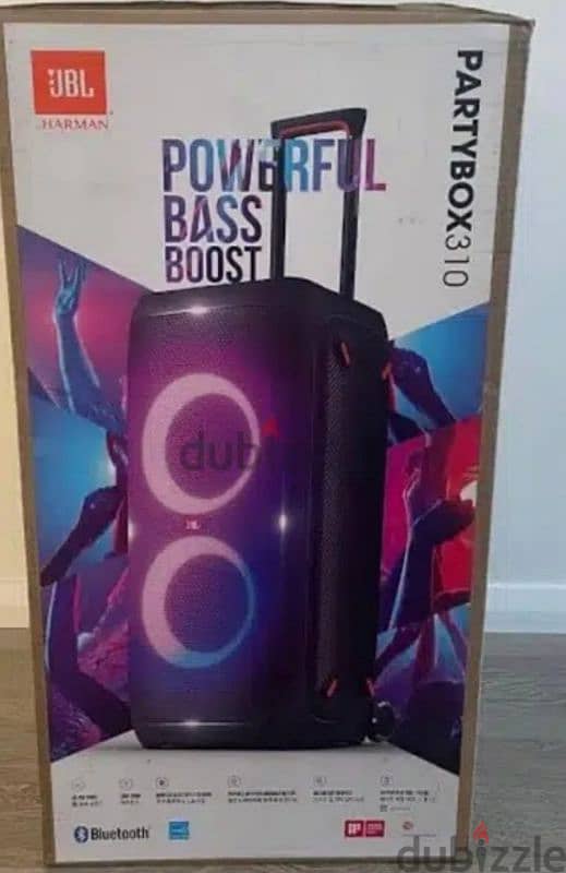 jbl party box 310 جديدة زيرو 0