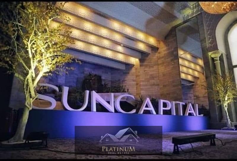 شقه للبيع 174م استلام فورى بمقدم 10% فى صن كابيتال Sun Capital 5