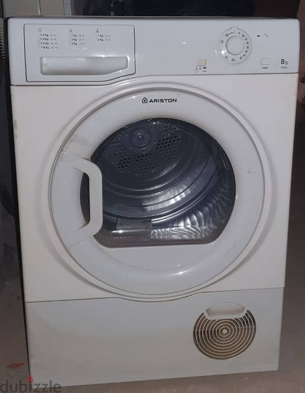 مجفف ملابس اريستون ٨كم Ariston DRYER 8kg 0