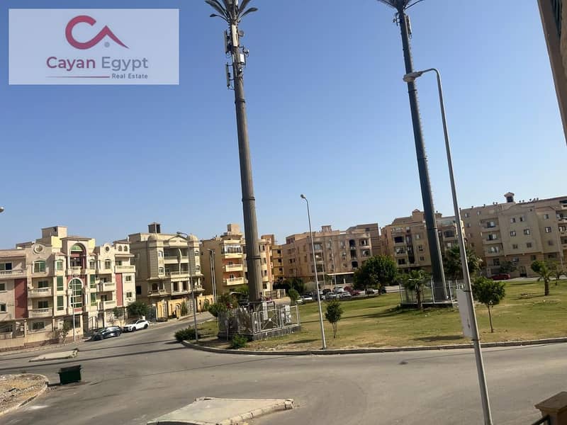 Distinctive apartment for sale, immediate cash delivery, semi-finished, in the 16th district, Sheikh Zayed 2