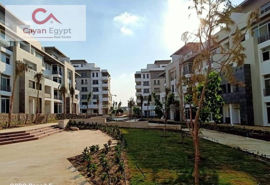 Apartment with garden view in Hyde Park Compound 75 m | Down payment 300K, and installments over 8 years 8