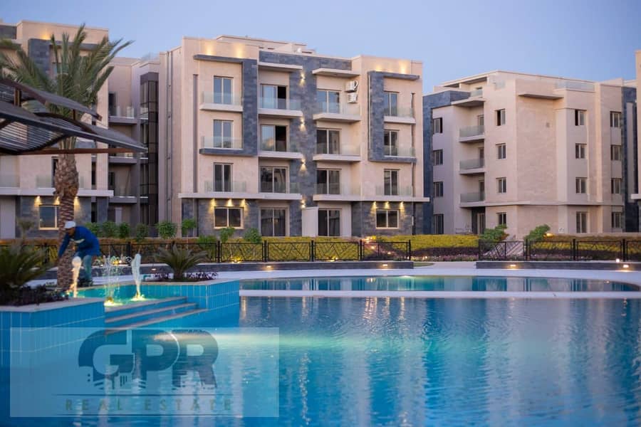 للبيع شقه جاهزه للستلام في كمبوند جاليريا مون فالي | For sale, a ready-to-move apartment in Galleria Moon Valley Compound 8