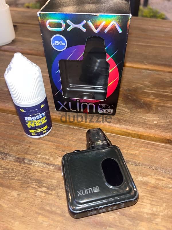 POD OXVA XLIM SQ PRO, LIQUID: nrg ice premium 5% 1