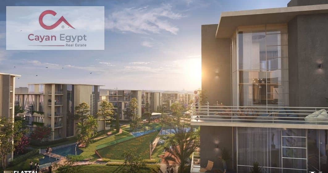 3-bedroom apartment in Leaves Compound next to Palm Hills with a 5% down payment and a payment system of up to 9 years 1