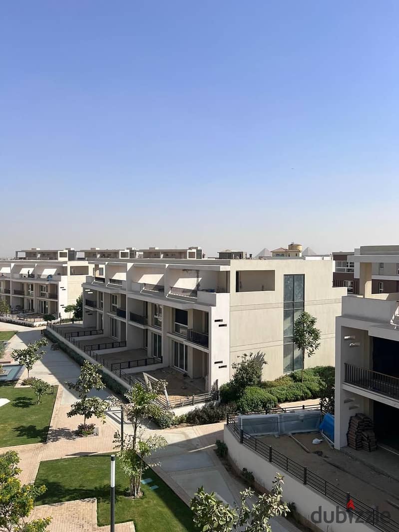 Live immediately in a fully finished apartment with air conditioners, landscape view, in installments in PYRAMID HILLS Naguib Sawiris 8