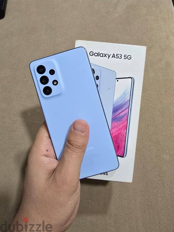 Samsung Galaxy A53 للبيع بجميع المشتملات 1