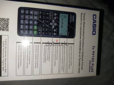 Casio FX-991ESPLUS-2W4DT Black Scientific Calculator