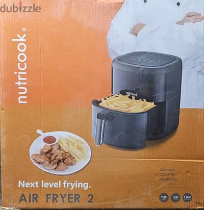 Nutricook Air Fryer مقلاة كهربائية جديدة