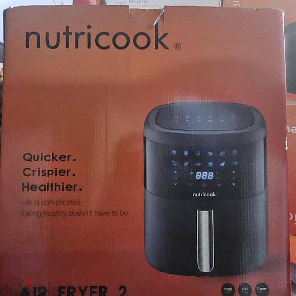 Nutricook Air Fryer مقلاة كهربائية جديدة 1