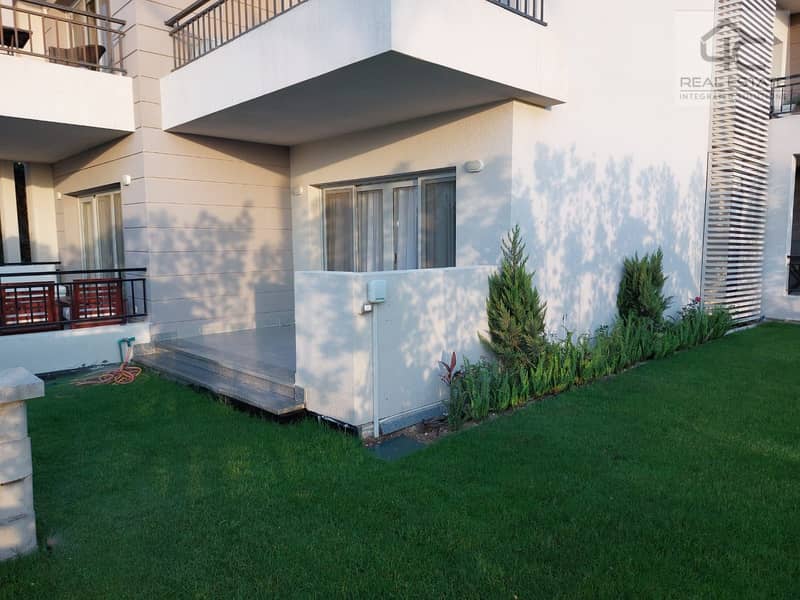 Apartment in garden for sale, finished and furnished, with air conditioners appliances and kitchen 138 sqm, Ready to move at less than the market pric 13